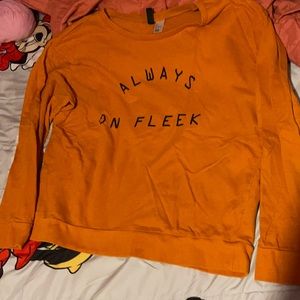 Long sleeve sweatshirt